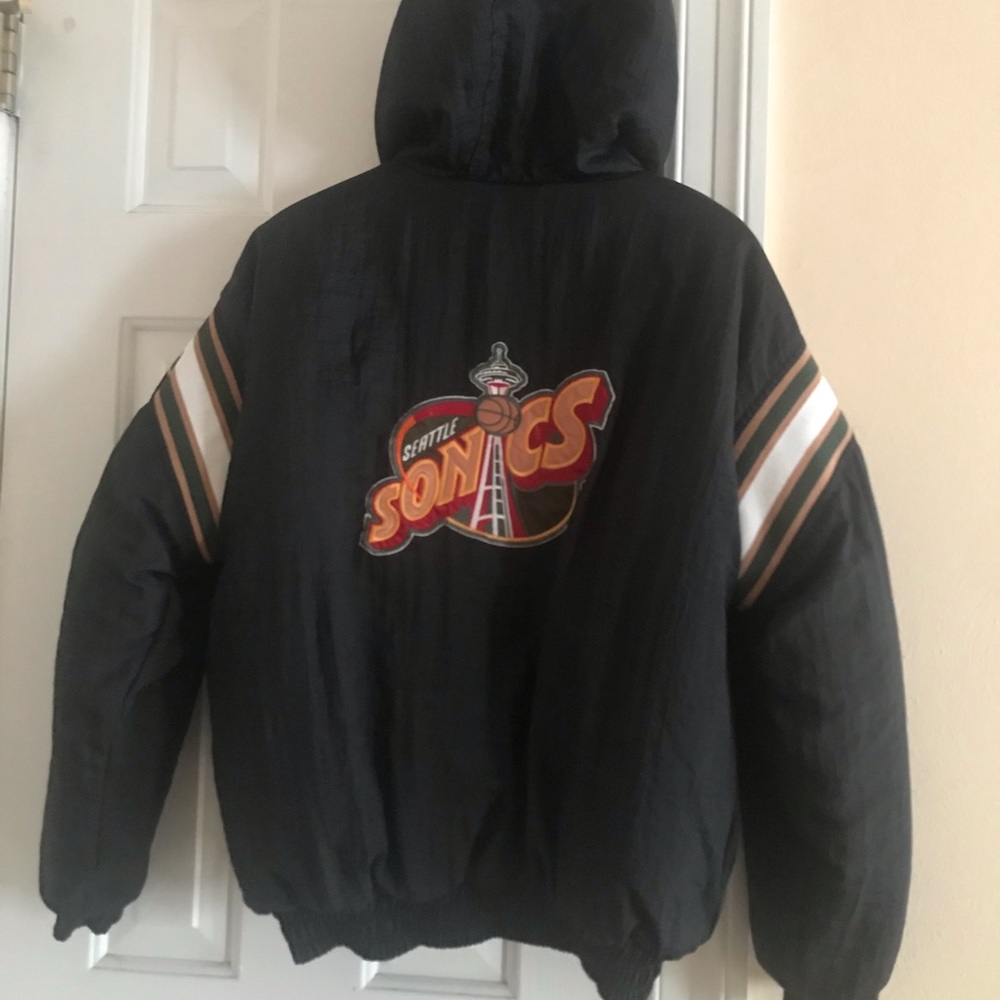 Vintage Seattle Super Sonics Jacket
